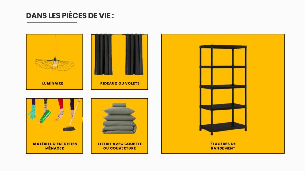 Location meublée : liste des équipements obligatoires